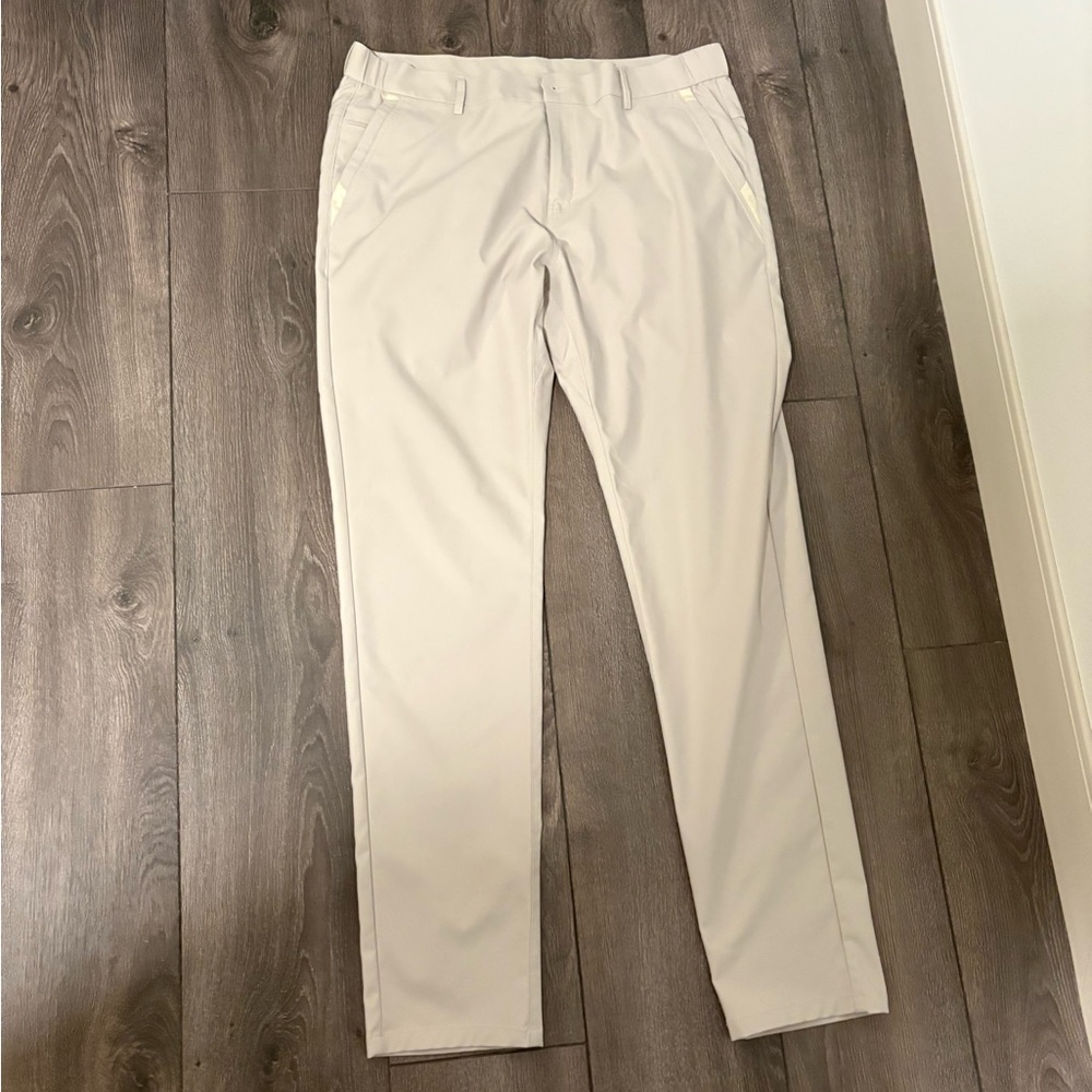 Jack Archer Athletic Khakis - Stone